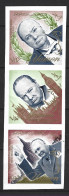 YEMEN (Royaume). Bande De 3 Timbres Non Dentelé De 1965. Churchill. - Sir Winston Churchill