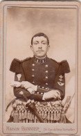 Photo CDV Portrait Soldat Du 1er Groupe D'aérostation Versailles  Militaria  Militaire - Anciennes (Av. 1900)