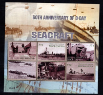 Micronesia - 2004 - 60th Anniversary Of D-day - Yv 1299/04 - Bateaux