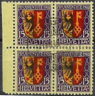 Schweiz Suisse Pro Juventute 1918: GENÈVE Zu WI 11 Mi 144 Yv 169 Mit Stempel KOLLBRUNN 21.XII.18 (Zumstein CHF 80 > 175) - Used Stamps