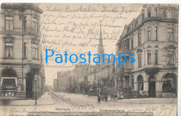 229738 GERMANY HANNOVER STREET HERMANN POSTAL POSTCARD - Other & Unclassified