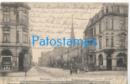 229738 GERMANY HANNOVER STREET HERMANN POSTAL POSTCARD - Autres & Non Classés