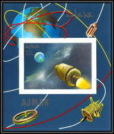 Ajman - 2937b/ N°337 B Apollo 7 Flight Espace (space) Deluxe Miniature Sheet Neuf ** MNH Non Dentelé Imperf - Asia