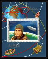Ajman - 2938/ N°333 A Gagarine Gagarin Spacecraft Espace (space) Deluxe Miniature Sheet Neuf ** MNH - Asia