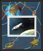 Ajman - 2934/ N°335 A Apollo 7 Vostok Spacecraft CCCP RUSSIA Espace (space) Deluxe Miniature Sheet Neuf ** MNH - Asia