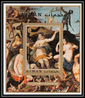 Ajman - 2925/ Bloc N° 275 A The Discovery Of America Zucchi Tableau (Painting) Neuf ** MNH - Desnudos