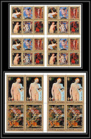 Ajman - 2923/ N°826/833 A Tableau Allegory Paintings Nudes Bellini Baldung Gauguin Bronzino Neuf ** MNH Feuille Sheet - Nus