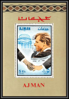 Ajman - 2904d/ Bloc N°48 Kennedy 1968 Human Rights Non Dentelé Imperf Proof Epreuve Neuf ** MNH Deluxe Miniature Sheet - Ajman