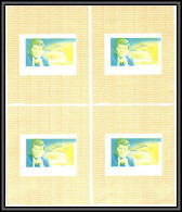 Ajman - 2905b/ Bloc N°48 (302) Kennedy 1968 Human Rights Non Dentelé Imperf Printing Proof Epreuve Neuf ** MNH Feuille  - Ajman