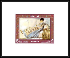 Ajman - 2884/ Bloc BF N°434 Renoir Mme Monet On The Sofa Tableau (Painting) Neuf ** MNH - Nudes