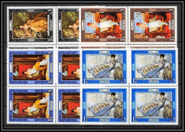 Ajman - 2881c N°430/433 A Renoir Manet Boucher Woman Portraits Tableau French Paintings Neuf ** MNH Bloc 4 - Impresionismo