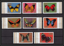 Ajman - 2736b/ N°747 / 754 A Papillons (butterflies)1971  - Vlinders