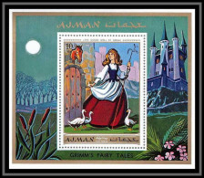 Ajman - 2710/ Bloc 304 A Contes De Grimm Fairy Tales The Goose Girl - Sonstige & Ohne Zuordnung