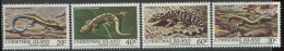 Christmas Island:Unused Stamps Serie Lizards, 1981, MNH - Autres & Non Classés