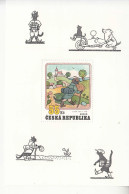 2021 Czech Republic Puss N Boots Cats Children's Stories  Souvenir Sheet MNH - Neufs