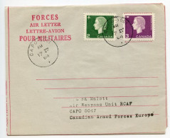 Cyprus 1964 Military Forces Aerogramme - United Nations Forces In Cyprus, Canadian Contingent; CAPO 5001; Canada Stamps - Lettres & Documents