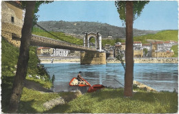 CPSM - Format 9 X 14 Cm - SAINT-VALLIER - Le Pont Sur Le Rhône - Autres & Non Classés