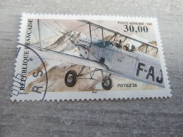 Biplan Potez 25 - 30f. - Yt Pa 62 - Multicolore - Oblitéré - Année 1998 - - 1960-.... Used