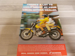 Reclame Advertentie Uit Oud Tijdschrift 1997 - Honda SLR650 - Advertising