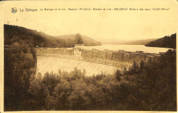 Belgique - Liège -  Gileppe (Barrage) - La Gileppe - Le Barrage Et Le Lac - Gileppe (Dam)