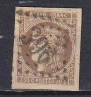 France: Y&T N° 47 Oblitéré(s). Belles Marges - 1870 Bordeaux Printing