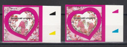 Autoadhésif N° Y&T 265 Et 266 Neuf** Coeurs 2009  (Maison De Couture Emanuel Ungaro ) - Unused Stamps