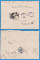 LETTRE ESPAGNE DE 1938 - SEVILLA POUR PARIS - SEVILLA - 6 CENSURA MILITAR - TIMBRES ISABEL ET PRO SEVILLA - Brieven En Documenten