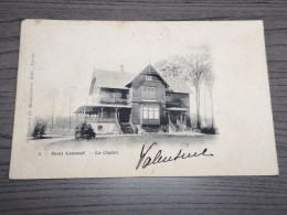 Mont Kemmel Le Chalet Callewaert De Meulenaere Édition Ypres 1902 - Heuvelland