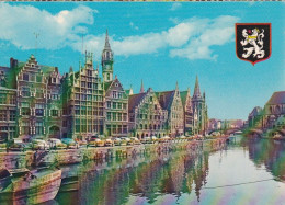 St Michaels Bridge Ghent - Belgium -  Used Postcard,- Bel1 - Sonstige & Ohne Zuordnung
