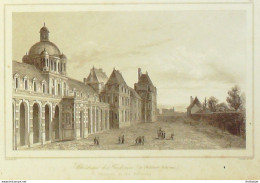 France (75) 16ème Château Des Tuileries 1844  - Stiche & Gravuren