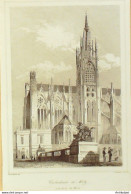 France (57) Metz Cathédrale 1830 - Stiche & Gravuren