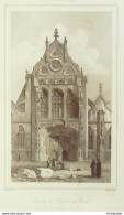 France (28) Brou église 1830 - Stiche & Gravuren