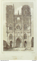 France (54) Toul Cathédrale 1830 - Stiche & Gravuren