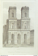 France (32) Auch Cathédrale 1830 - Stiche & Gravuren