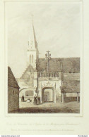 France (29) Landernau Eglise De La Martyre 1830 - Stiche & Gravuren