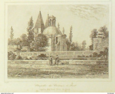 France (28) Anet Château 1830 - Stiche & Gravuren