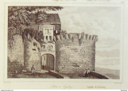 France (41) Chambord Château 1830 - Stiche & Gravuren