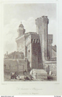 France (66) Perpignan Le Castillet 1824 - Prints & Engravings