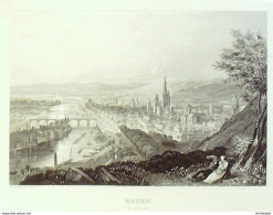 France (76) Rouen 1832 - Stiche & Gravuren