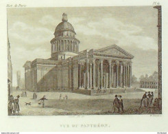 France (75)  5ème Panthéon 1824 - Stiche & Gravuren