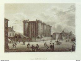 France (75) 12ème Bastille 1824  - Prenten & Gravure