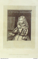 Nargeot Adrien L'infante Marguerite Marie Thérèse - Estampes & Gravures