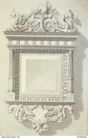 Miroir En Bois Scuplté Du XVIème S  - Prints & Engravings