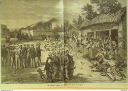 Sénégal Voie Ferroviaire 1870 - Stiche & Gravuren