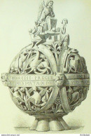 Encensoirs Cuivre Et Bronze 12ème 1876 - Prints & Engravings