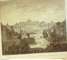 Pays-Bas Arolsen Château 1870 - Estampes & Gravures