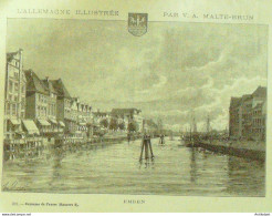 Allemagne Emden 1869 - Estampes & Gravures