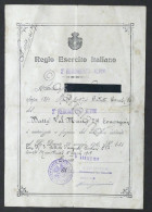 WWI - 2° Reggimento Alpini - Autorizzazione A Fregiarsi Di Distintivo - 1919 - Documents