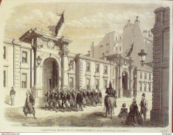 France (75)  7ème Mairie 1869 - Stiche & Gravuren