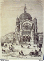 France (75)  8ème Saint Augustin Bd Malesherbes 1876 - Prints & Engravings